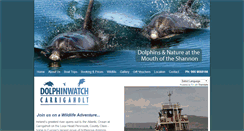 Desktop Screenshot of dolphinwatch.ie
